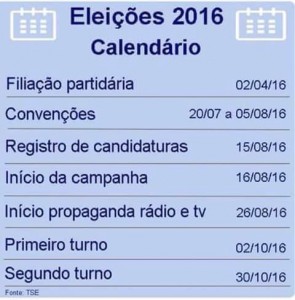 Calendário Eleitoral