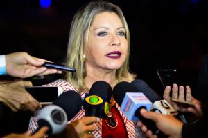 Juíza da Vara de Combate ao Crime Organizado de Cuiabá na Marcha 2017