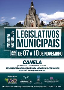 Encontro Nacional de Legislativos Municipais – Canela/RS