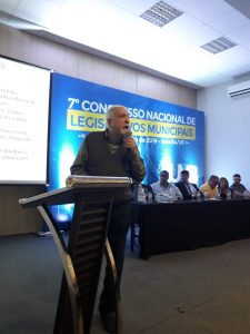 Presidente da Associação Brasileira de consultores Políticos,fez parte da Programação do 7º Congresso Nacional
