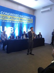 Educacao no trânsito, Mobilidade Urbana e a Camara Municipal- foi tema no 7° Congresso Nacional em Brasília.