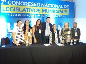Painel das Mulheres é apresentado no 7°congresso Nacional de Legislativos Municipais.