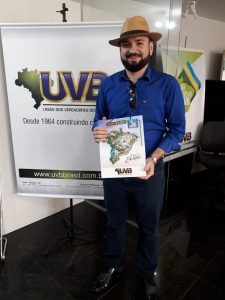 Vereador de Milhã -CE visita sede da UVB em Brasília