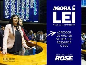 Projeto da deputada Rose Modesto fará agressor ressarcir SUS