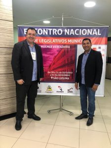 Presidente da UVB foi um dos palestrantes do Encontro Nacional de Legislativos Municipais em São Luís-MA