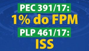 Congresso pode aprovar 1 por cento do FPM e ISS na última semana de votação