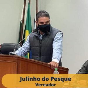 Empossado  vereador o 1º suplente Julinho Pesque em Fazenda Rio Grande/PR