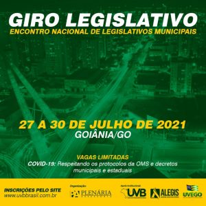 Goiânia recebe vereadores nesta terça-feira para Encontro de Legislativos Municipais
