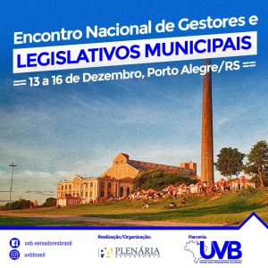 Confira a programação do Encontro de Legislativos em Porto Alegre/RS