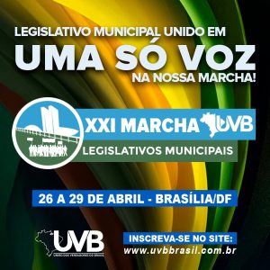 Legislativo Unido em  uma só voz na XXI Marcha dos Legislativos