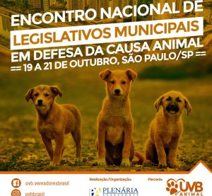 Encontro de Legislativos em Defesa da Causa Animal em São Paulo/SP
