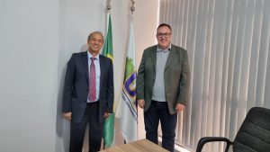 Coordenador Geral do Interlegis visita a sede da UVB  em Brasília