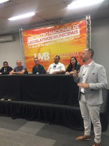 Procurador Jurídico da UVB participa de Encontro Nacional de Legislativos