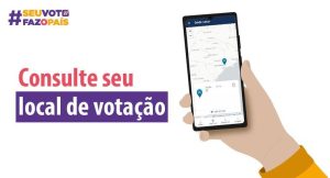 Consulta ao local de votação pode ser feita por meio do site do TSE ou de aplicativos da Justiça Eleitoral