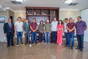 Assembleia Legislativa do Maranhão recebe visita do presidente da União dos Vereadores do Brasil