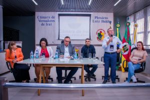 Abertura oficial do Encontro Nacional de Legislativos Municipais em Iraí/RS