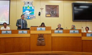 Presidente da UVB ministra palestra na Câmara de Foz do Iguaçu/PR