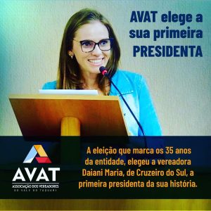 AVAT elege sua primeira Presidenta