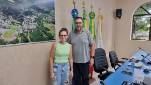 Presidente da UVB visita Câmara de Cruzeiro do Sul/RS