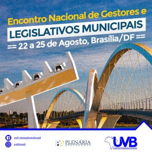 Brasília/DF – Encontro Nacional de 22 a 25 de agosto de 2023