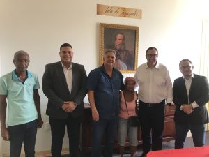 Presidente da UVB visita município de  Nazaré/BA