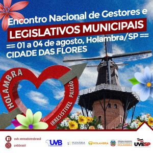 ENCONTRO NACIONAL – HOLAMBRA/SP – 01 a 04 de Agosto de 2023