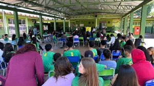 Estudantes do município de Dourados/MS recebem aula do  Legislativo e Cidadania 