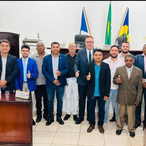 Presidente da UVB visita Câmara Municipal de Aguiarnópolis/TO