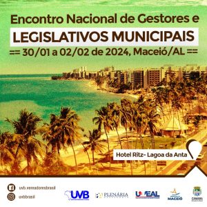 Encontro Nacional que acontece de 31/01 a 02/02, tem programação divulgada