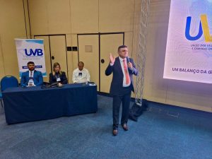 Presidente da UVC realiza palestra em evento da UVB em Foz do Iguaçu/PR