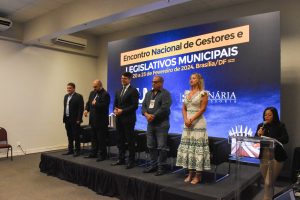 Abertura do Encontro de Gestores e Legislativos Municipais em Brasília/DF
