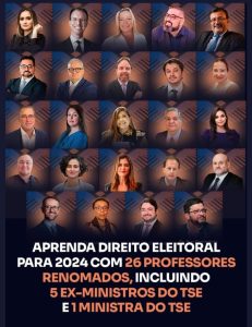 Curso de Direito Eleitoral online voltado para as Eleições  Municipais de 2024  parceria da UVB com IDECON