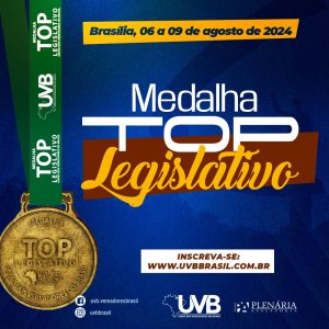 Confira os homenageados da 8º edição da Medalha Top Legislativo