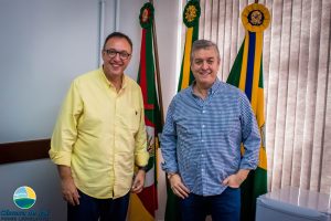 Câmara de Iraí/RS recebe visita do conselheiro do Tribunal de Contas