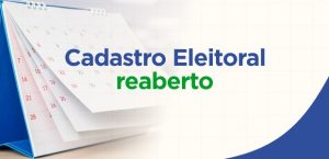 Cadastro eleitoral reaberto a partir desta terça-feira (5)